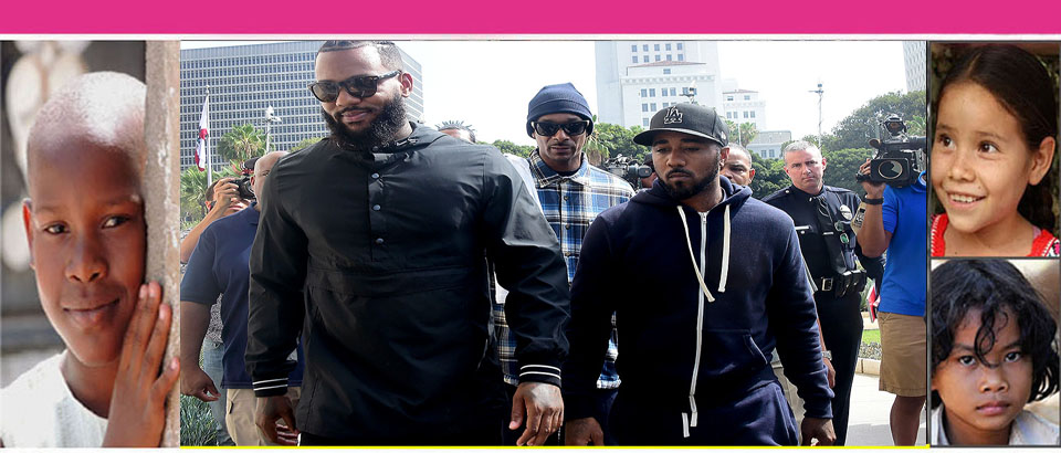 the game and snoop dog roll up on los angeles police department